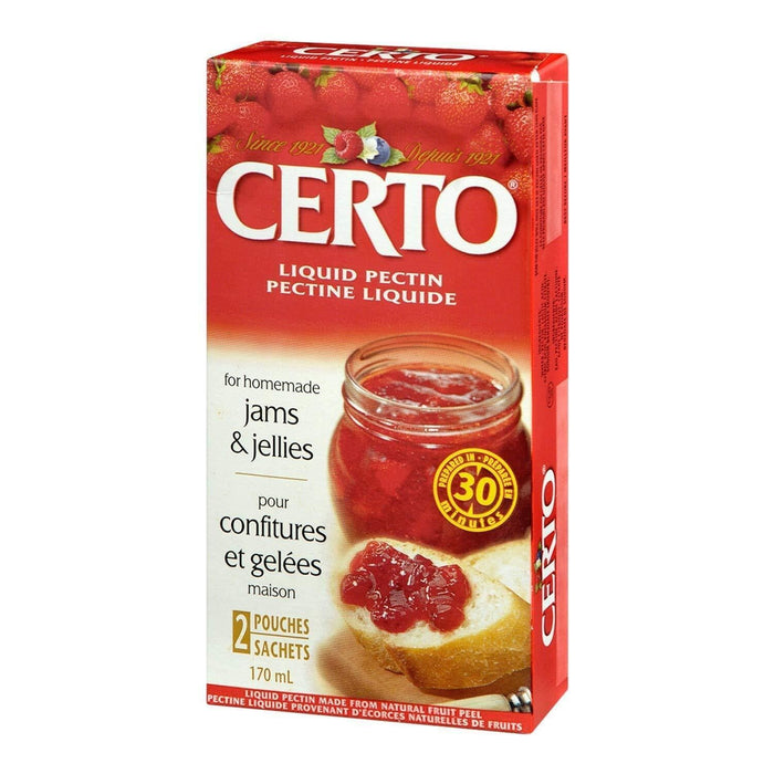 CERTO Pectin Liquid, 171ml, 3 BOXES - CanadaGrocery