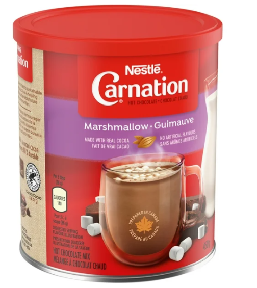 Carnation Hot Chocolate Mix Marshmallow 450 g