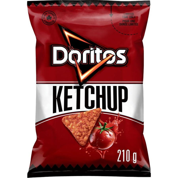 Doritos Ketchup Flavored Tortilla Chips, 210g