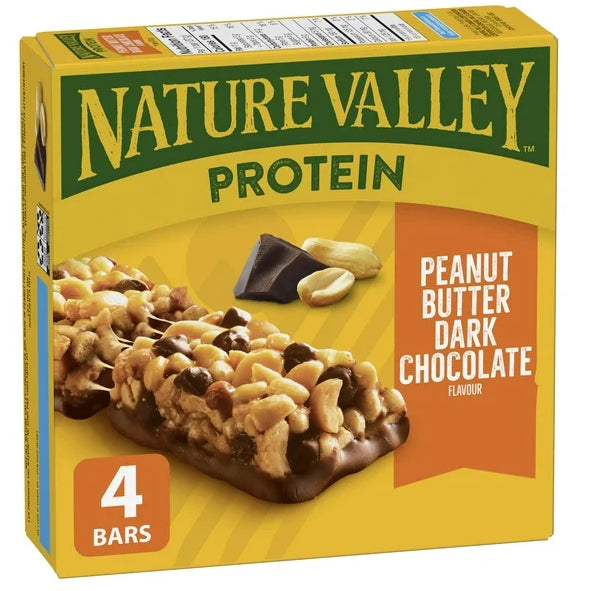 Nature Valley Peanut Butter Dark Chocolate Protein Granola Bars, 148g