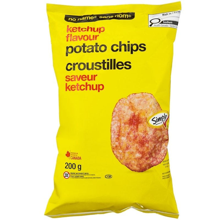 No Name Ketchup Flavour Potato Chips, 200g