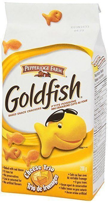 Pepperidge Farm Goldfish Baked Cheese Trio - 200g/7.1 oz