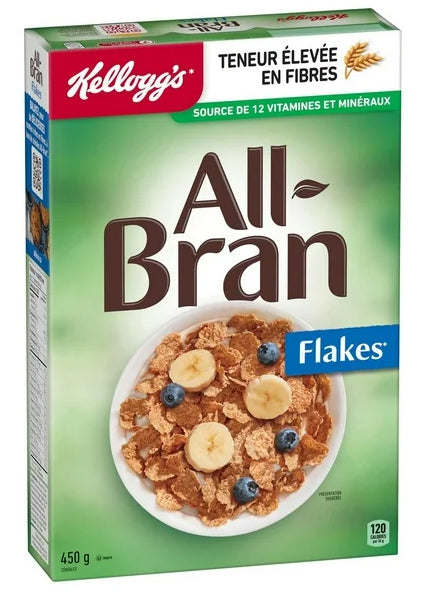 Kellogg's All-Bran Flakes Cereal, 450g