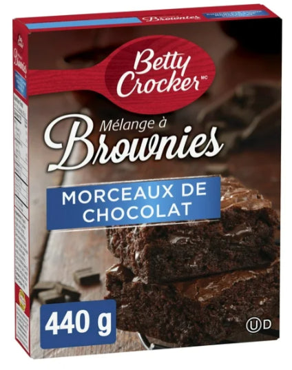 Betty Crocker Brownies Mix, Chocolate Chunk, 16 Servings, 440g