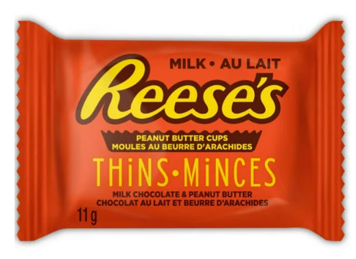 Reese Thins Peanut Butter Cups Milk Chocolate, 165g