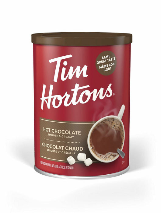 Tim Hortons Hot Chocolate 500g /17.6oz Each 6 Cans