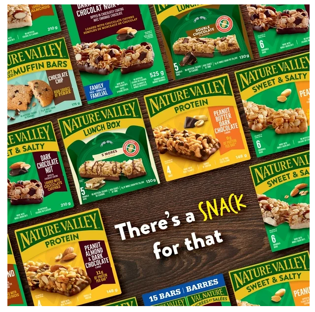 Nature Valley Granola Bars, Sweet and Salty Nut, Variety Pack, 28 ct, 980g