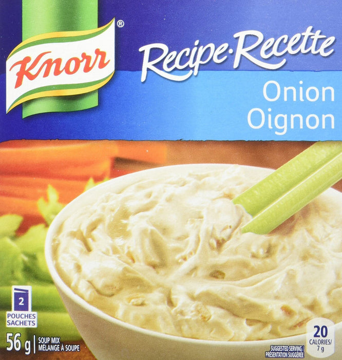 Knorr Recipe Onion Soup Mix 56g/2oz 2 POUCHES INCLUDED