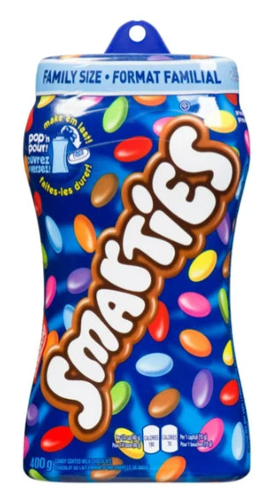 Nestle Smarties Candy Coated Milk Chocolate Pouch 400g