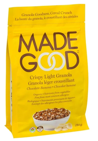 MadeGood Chocolate Banana Crispy Light Granola 284g