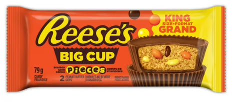 Reese's Big Cup Stuffed with Reese's Pieces King Sized, 79g