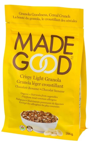 MadeGood Chocolate Banana Crispy Light Granola 284g