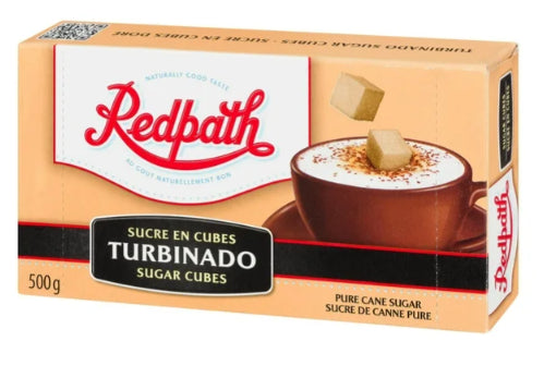 Redpath Turbinado Sugar Cubes, 500g