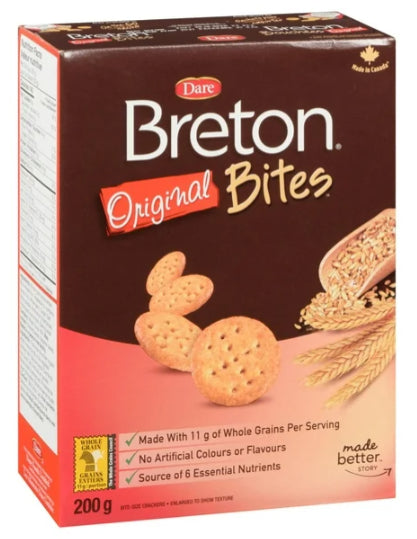 Dare Breton Original Bites Crackers, 200g