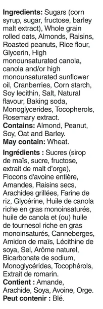 Nature Valley Chewy Trail Mix Fruit and Nut Granola Bars, 5  x 35g, 175g