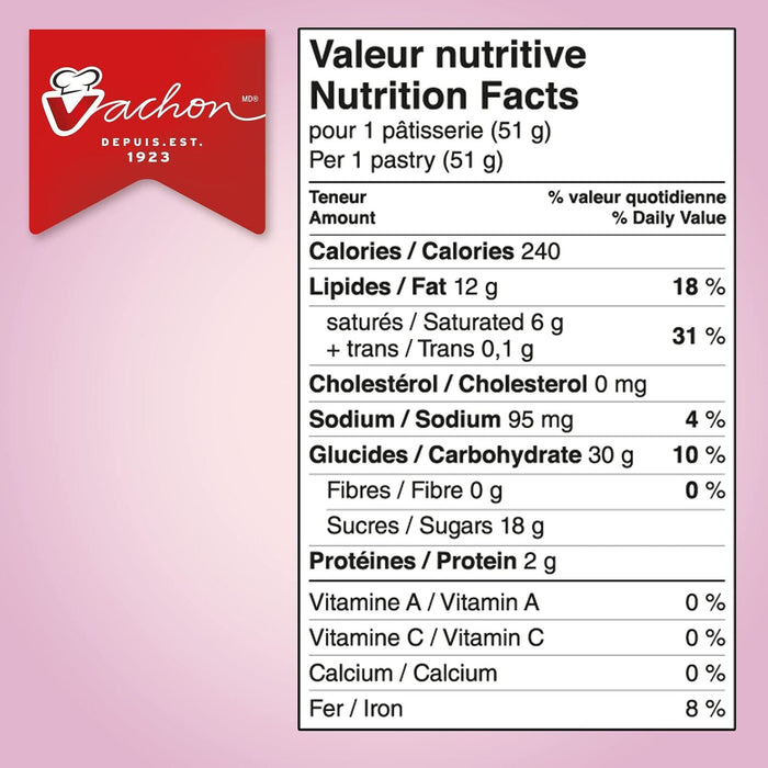 Vachon Passion Flakie, Three Fruits, 305g Box