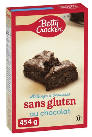 Betty Crocker Gluten Free Brownies Baking Mix, Chocolate, 454g