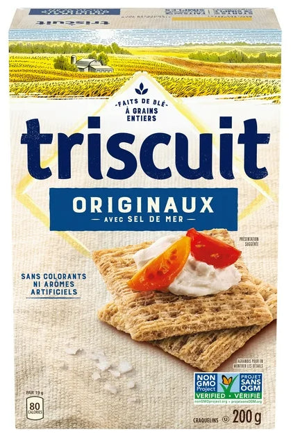 Triscuit Canada Original Snacking Crackers, 200g