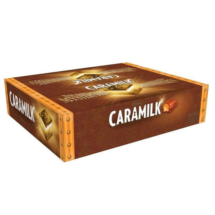 Cadbury Caramilk Chocolatey Candy Bars Case, 48x50g