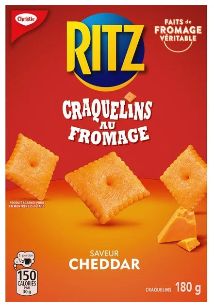 Ritz Cheese Nibs Cheddar Crackers 180g