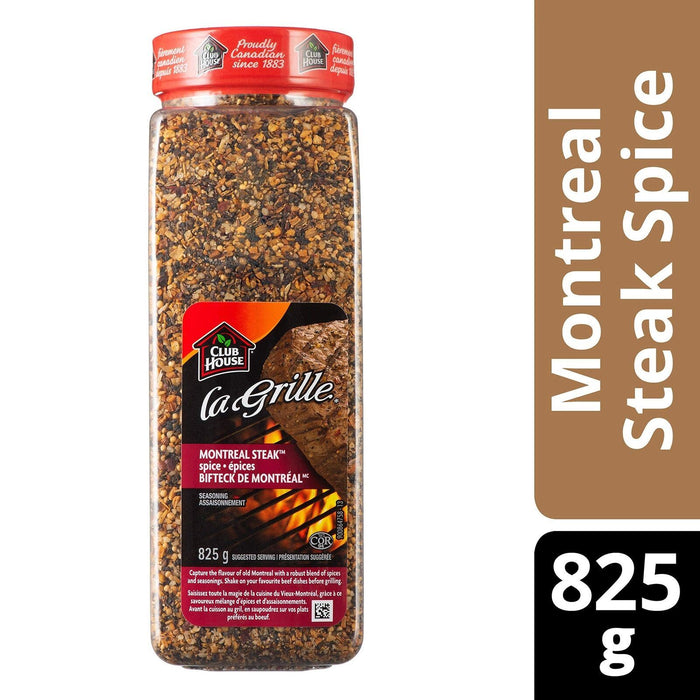 Club House La Grille Montreal Steak Spice, 825g/29.1oz