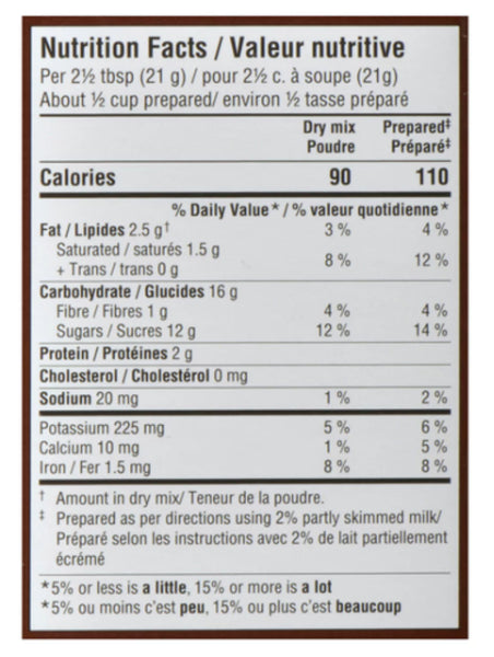 Dr. Oetker Instant Dessert Mix Mousse Supreme Double Chocolate 120g
