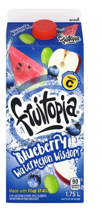 Fruitopia Blueberry Watermelon Wisdom Juice 1.75L Each 6 Cartons