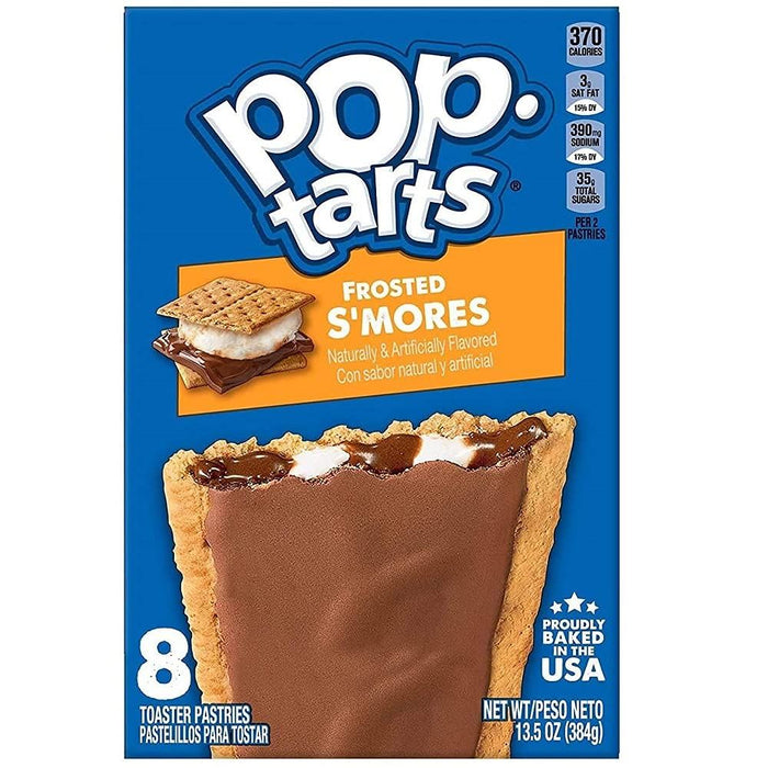 Kellogg's Pop-Tarts Frosted S'mores 8 Count Each 2 Boxes