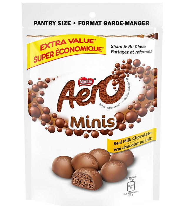 Nestle Aero Milk Chocolate Minis Pouch, 800g/1.7lbs