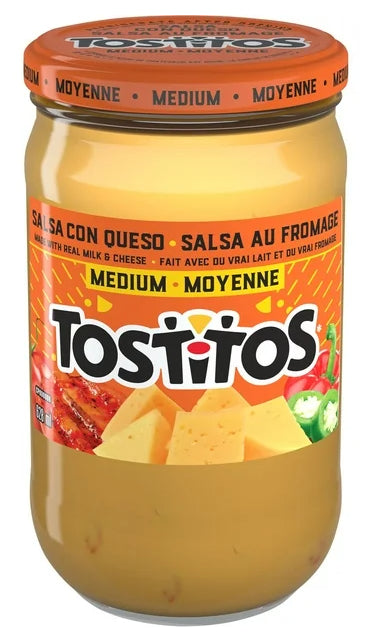 Tostitos Salsa Con Queso, 628mL