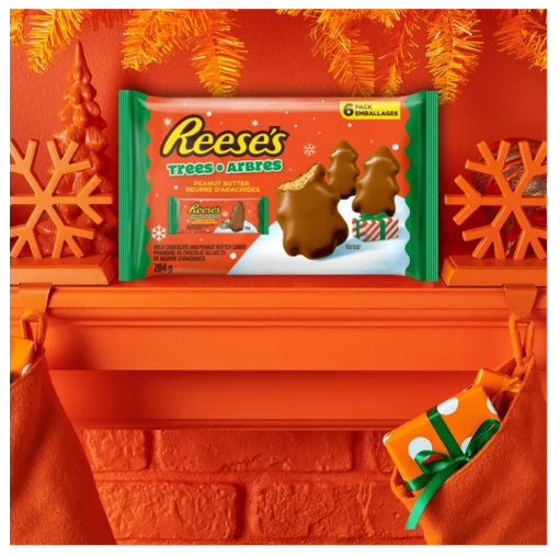 Reese's Peanut Butter Candy Tree, 6 Count, 204g