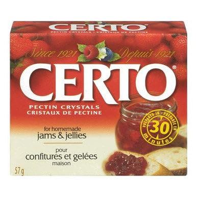 CERTO Pectin Crystals for Jams and Preserves, 57g