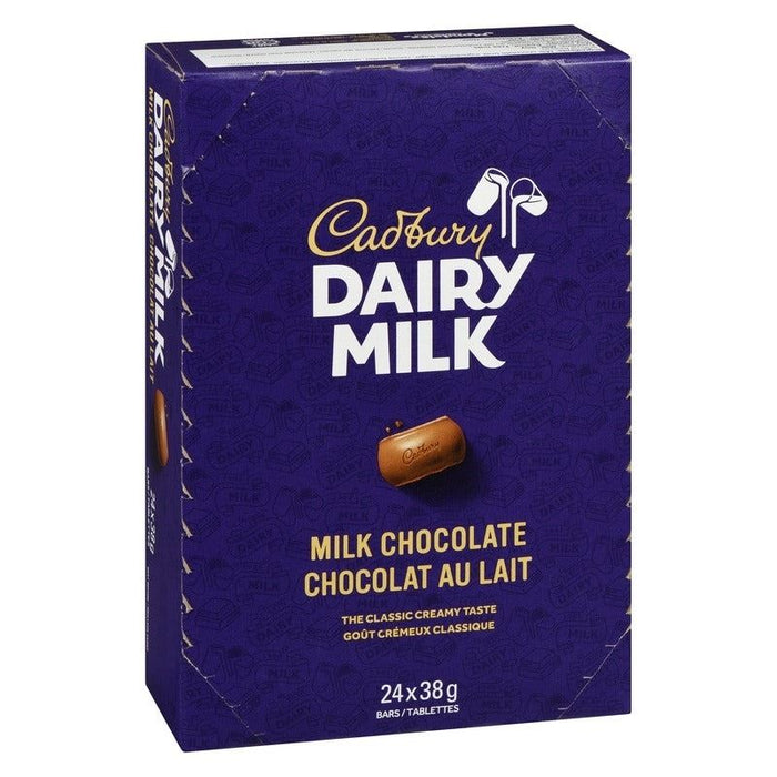 Cadbury Dairy Milk Original Chocolate Bars Case, 24x38g