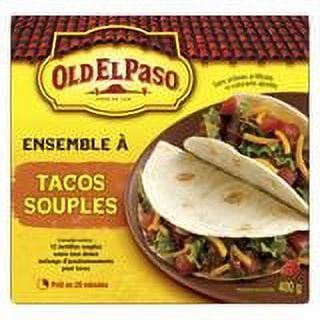 Old El Paso Soft Taco Dinner Kit, 400g/14.1oz