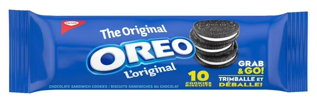 Oreo Original Chocolate Sandwich Cookies, Pack of 10, 113g