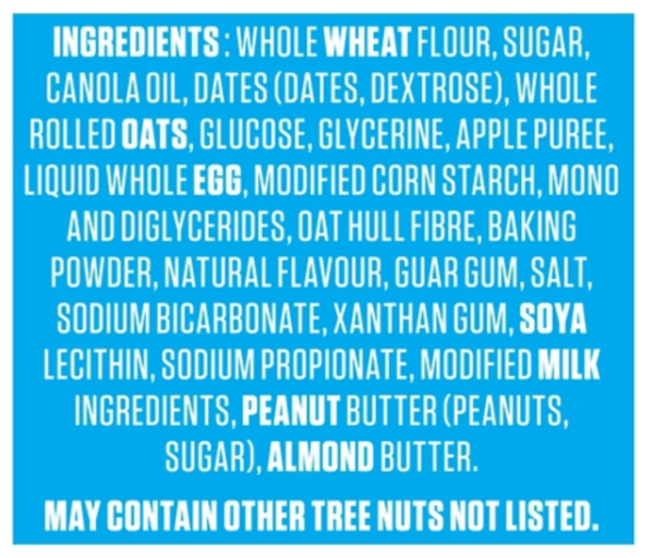 Leclerc Muffin Max Bars Date 223g