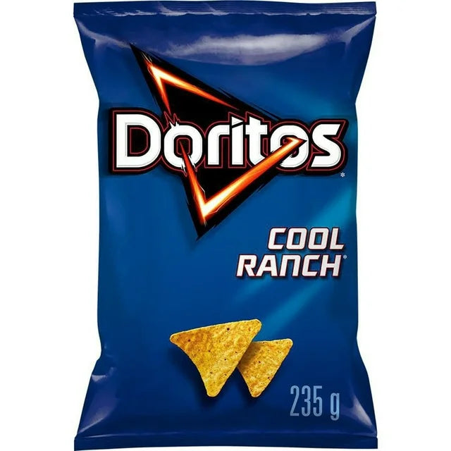 Doritos Cool Ranch Tortilla Chips 235g/9oz