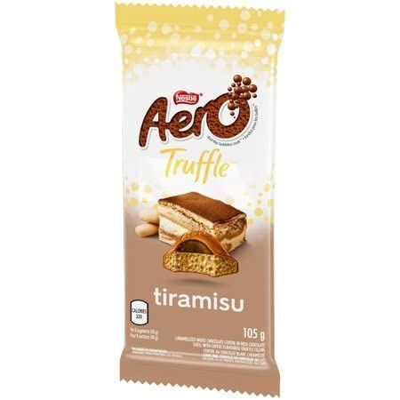 Nestle Aero Tiramisu Chocolate Bars 105g Each 4 Large Bars