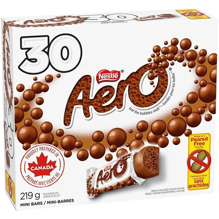 Nestle Aero Snack Size Bars 17g Each 30 Mini Sized Bars