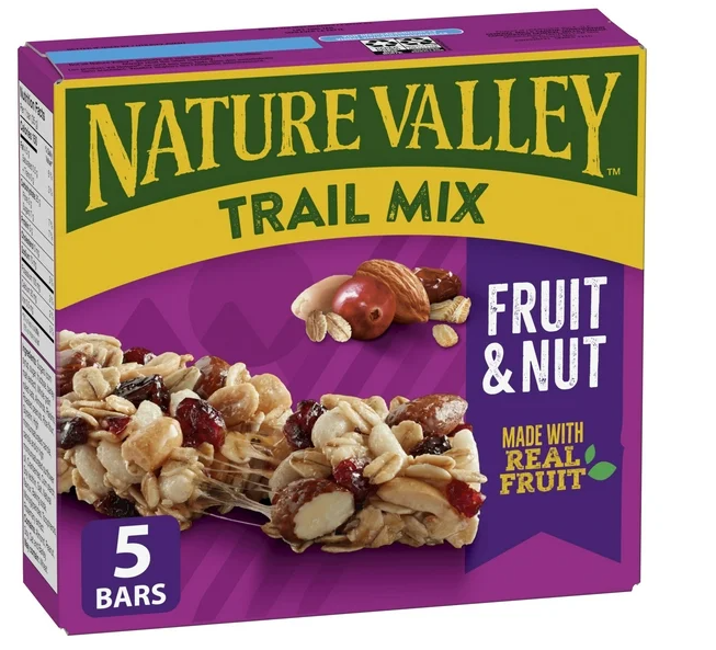 Nature Valley Chewy Trail Mix Fruit and Nut Granola Bars, 5  x 35g, 175g