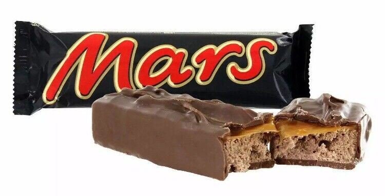 Mars Caramel Chocolate Candy Bars 52g Each 48 Count