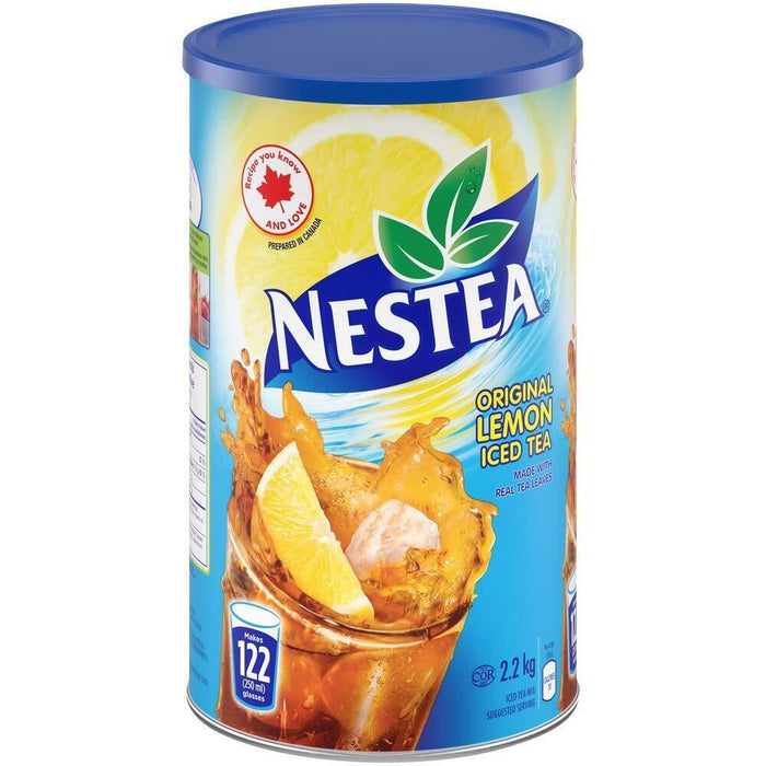 Nestea Original Lemon Iced Tea Mix 2.2kg/4lb 13oz CAN (MAKES 122 SERVINGS)