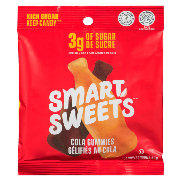 Smart Sweet Cola Gummies, 50g/1.75oz Bag