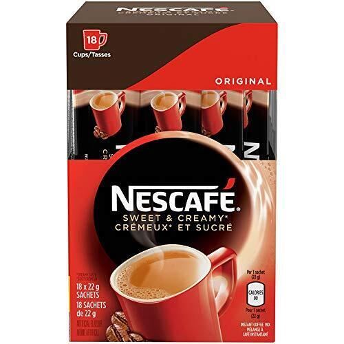 Nescafe Sweet & Creamy Original 18x22g