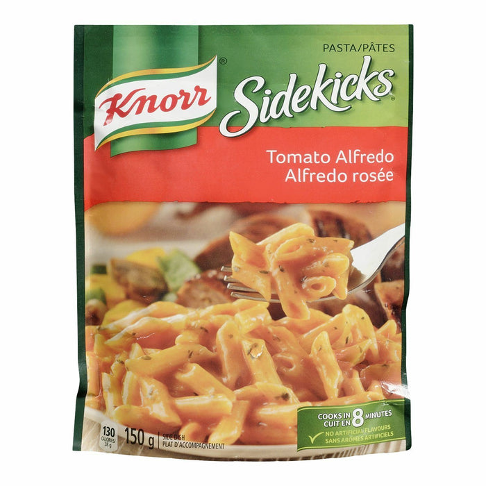 Knorr Sidekicks Tomato Alfredo Pasta Side Dish 150g/5.3oz Each 12 Pouches