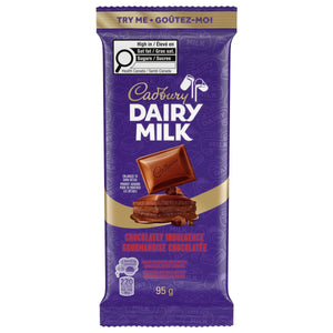 Cadbury Dairy Milk Chocolatey Indulgence Chocolate Bars, 95g