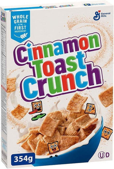 General Mills Cinnamon Toast Crunch Cereal 354g/12.5oz