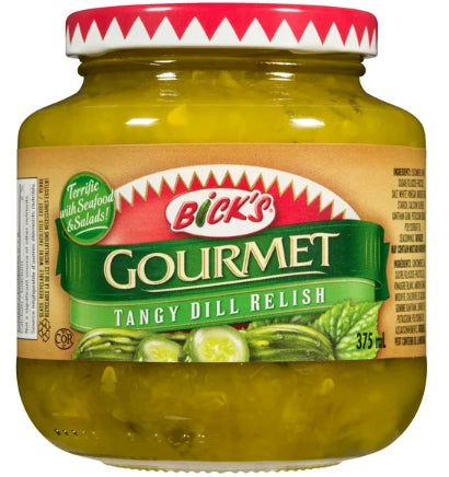 Bick's Tangy Dill Relish, 375mL