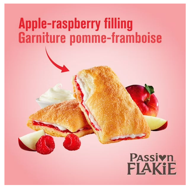 Vachon Passion Flakie Apple-Raspberry Flaky Pastries, 305g