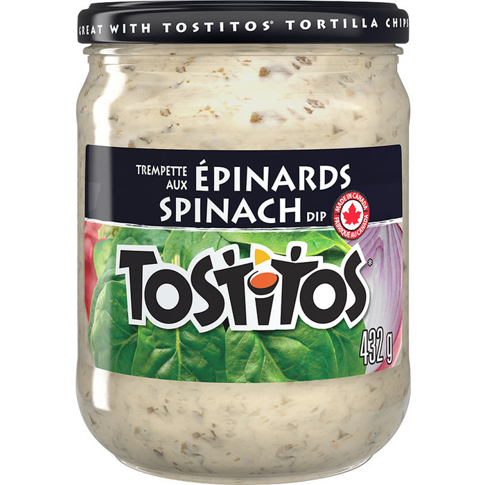 Tostitos Spinach Dip Chip Dip, 432ml/15oz